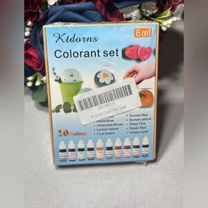 10 NEW Ktdorns Colorant Bottles Set for Soap Making 6 ml